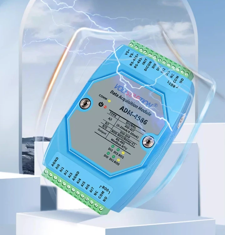 ADM-4586 8-канальный 4-20mA захват 4-канальный переключатель вход 2-канальный релейный