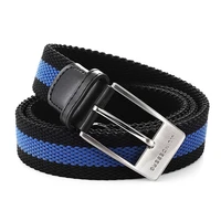 jl golf braided belt mens womens elastic pin buckle jl golf belt mens and womens golf ball belt sports belt