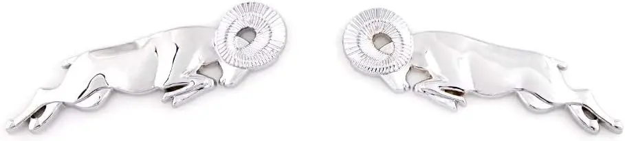 

2 шт. 3D эмблема автомобиля для Leaping Ram Body Fender Emblem Премиальные таблички с именами автомобиля для Ram 1500 (серебристый)