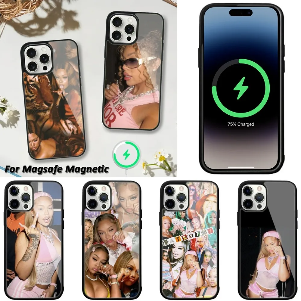 Чехол для телефона Singer L-Latto iPhone 15 14 13 12 11 Pro Max Plus чехлы с беспроводной зарядкой