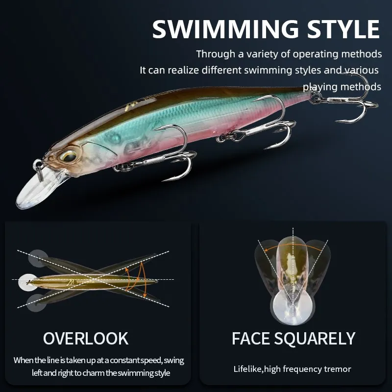 MEREDITH REALIS Jerkbait Minnow 110 мм 17 г SP рыболовные приманки жесткая приманка многоцветная