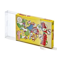 100pcs clear box protector case for nes games cartridge