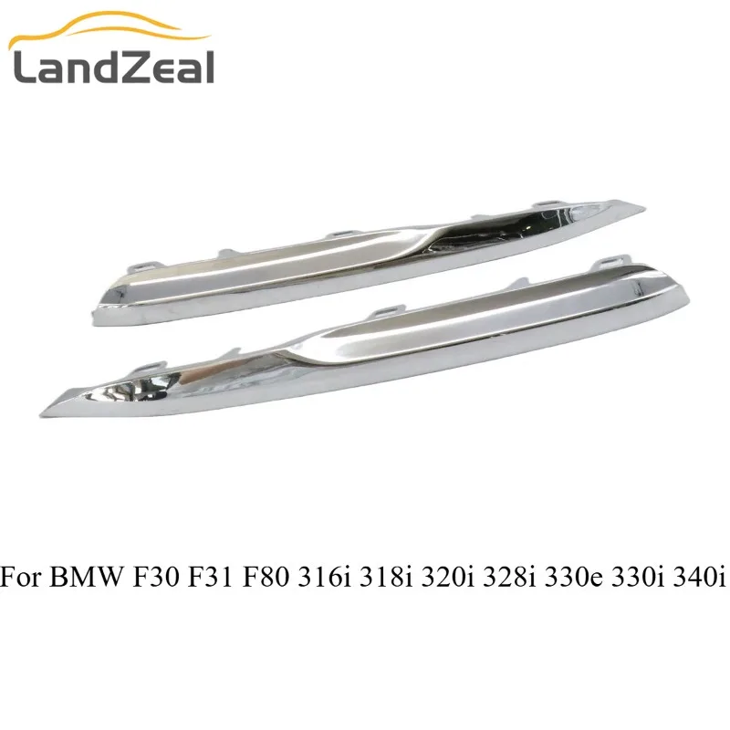 

51117396841 Для BMW 3 серии F30 F31 F80 316i 318i 320i 328i 330e 330i 340i 2016-2018 1 пара переднего бампера, противотуманная фара, накладка на решетку