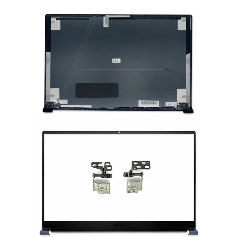 

For MSI PS63 Modern/PS63 Modern MS-16S1 Rear Lid TOP case laptop LCD Back Cover 3076S1A411HG01/LCD Bezel Cover/LCD hinge LR