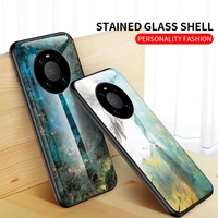 for huawei mate10lite 20pro 30pro case luxury marble glass shell soft silica gel frame hard cover for honor 8x 8s 7x 7c x10lite