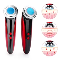 5 in 1 rf radio led photon light therapy beauty device ems electroporation face lifting wrinkle removal face vibration massage