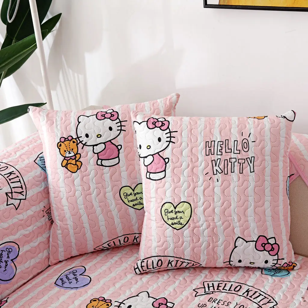 1 шт. Подушка для дивана Hello Kitty на все сезоны длинная нескользящая подушка