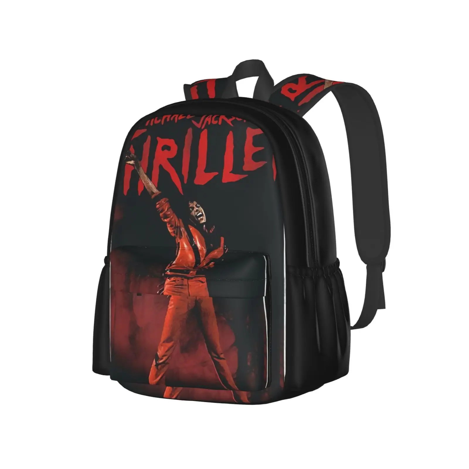 

Майкл Джексон С триллером, мужские тканевые сумки, тканевые сумки, сумка для обуви, рюкзак на шнурке, сумки для хранения, холщовые сумки с вер...