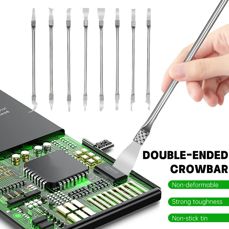 8 шт./комплект металлические ножи для ремонта микросхем