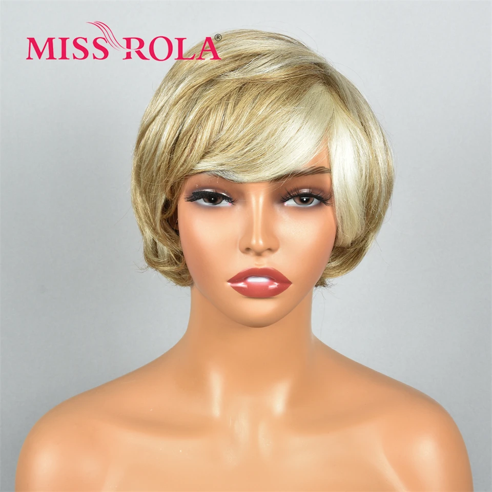 Miss Rola бразильские парики вырезанные феями цвет #8/60 парик для волос машинной