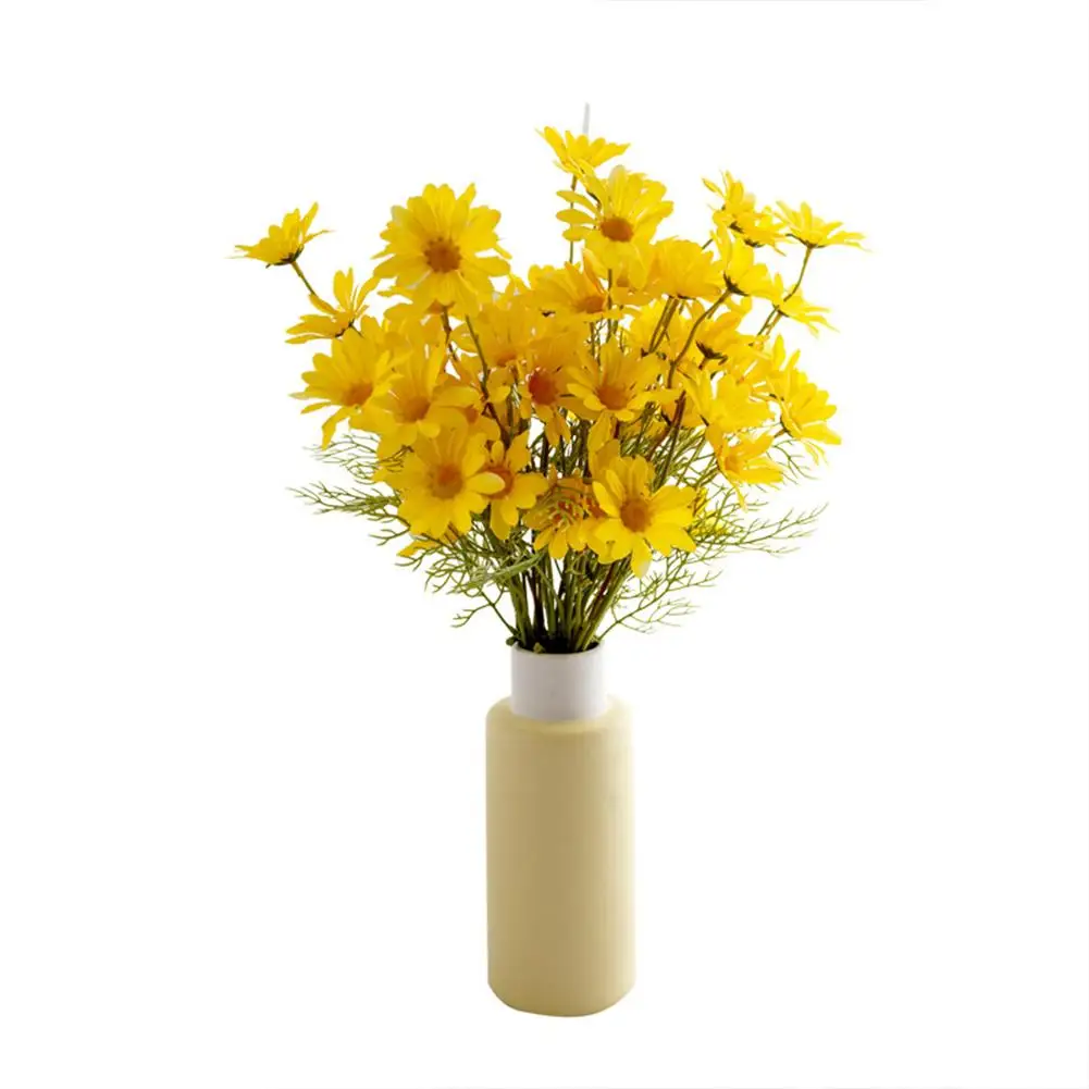 

Simulation Small Daisy Chamomile Fresh Fake Dried Chrysanthemum Living Room Decoration