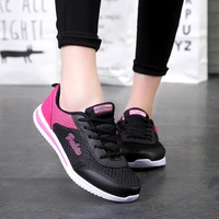 sneakers women running shoes lightweight female walking shoe casual sports footwear lace up summer outdoor athletic trainer