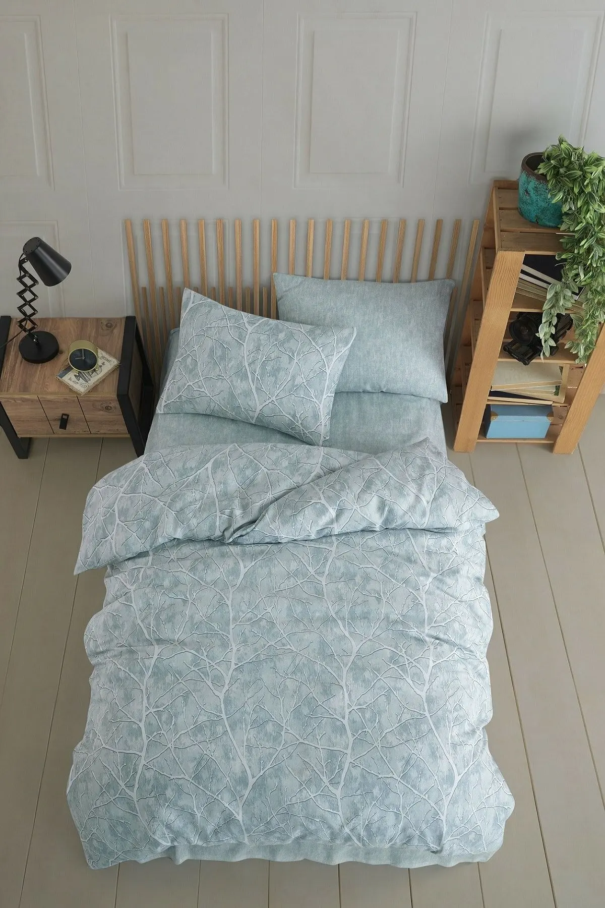 

Bedding Set With Pillowcase Duvet Cover Sets Bed Linen Luxury Soft Flat Sheet Full Single Quilt Covers Bedclothes Veins Blue