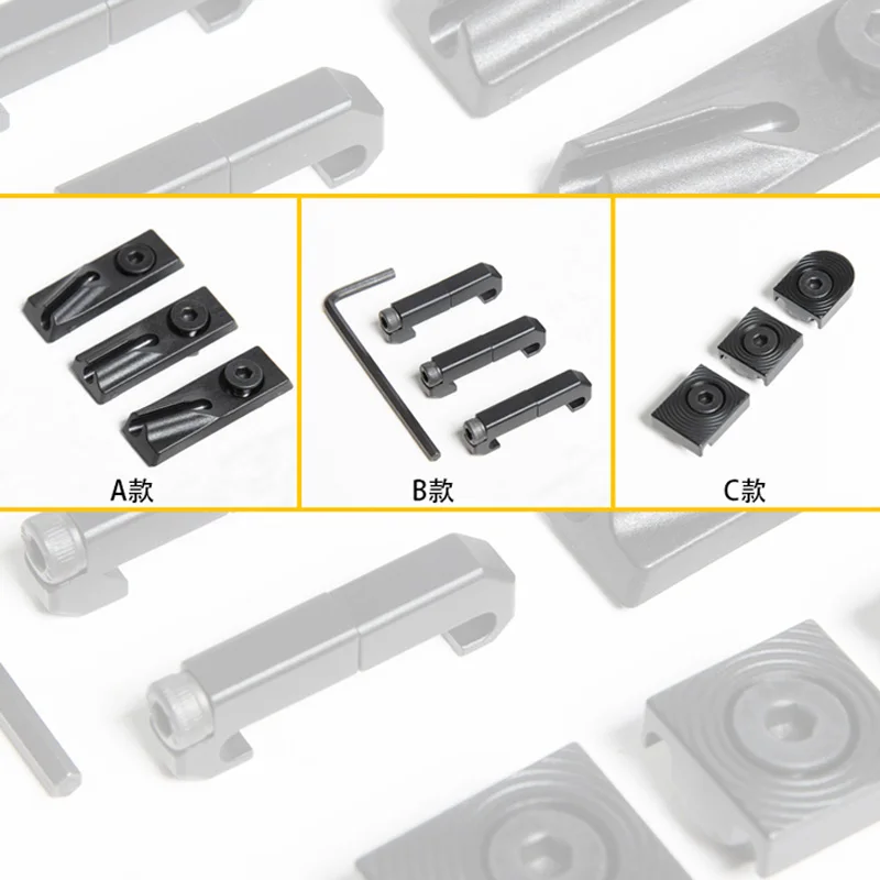 

FMA тактические 3 шт. Arson Machine Кабельное управление стандартная Проводная направляющая система A B C для держателя заднего переключателя мыши PEQ