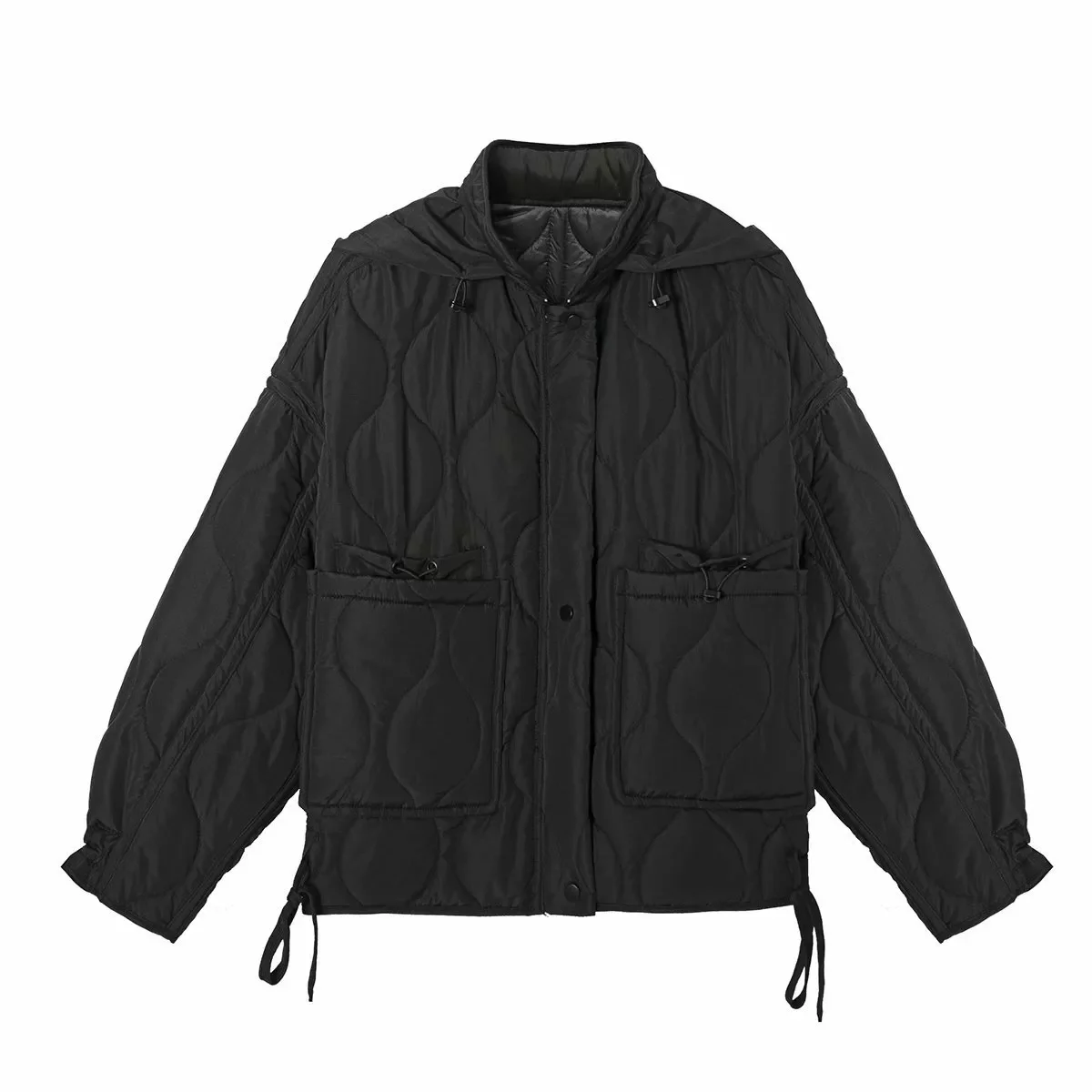 New2022 Short Down Jacket Women Winter Parkas Loose Solid Women Coat Light Slim Streetwear Jacket Female Chic Outerwear