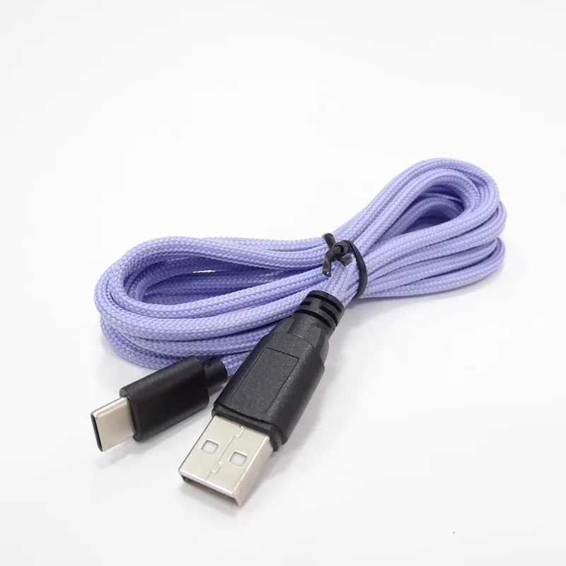 USB-кабель Паракорд типа c зарядный кабель для передачи данных и мыши очень мягкий 1