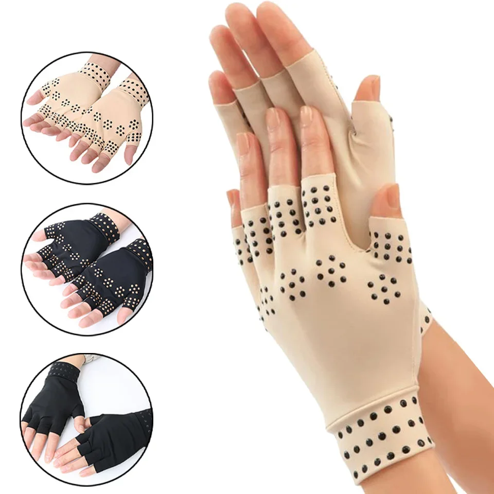 1 пара медные медицинские перчатки от артрита