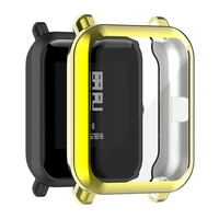 tpu cover for amazfit gts 322e smartwatch bumper screen protector