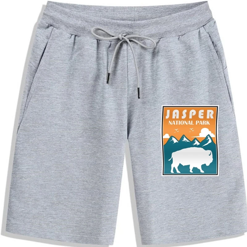 

Men Shorts Jasper National Park Bison Canada shorts Women Shorts