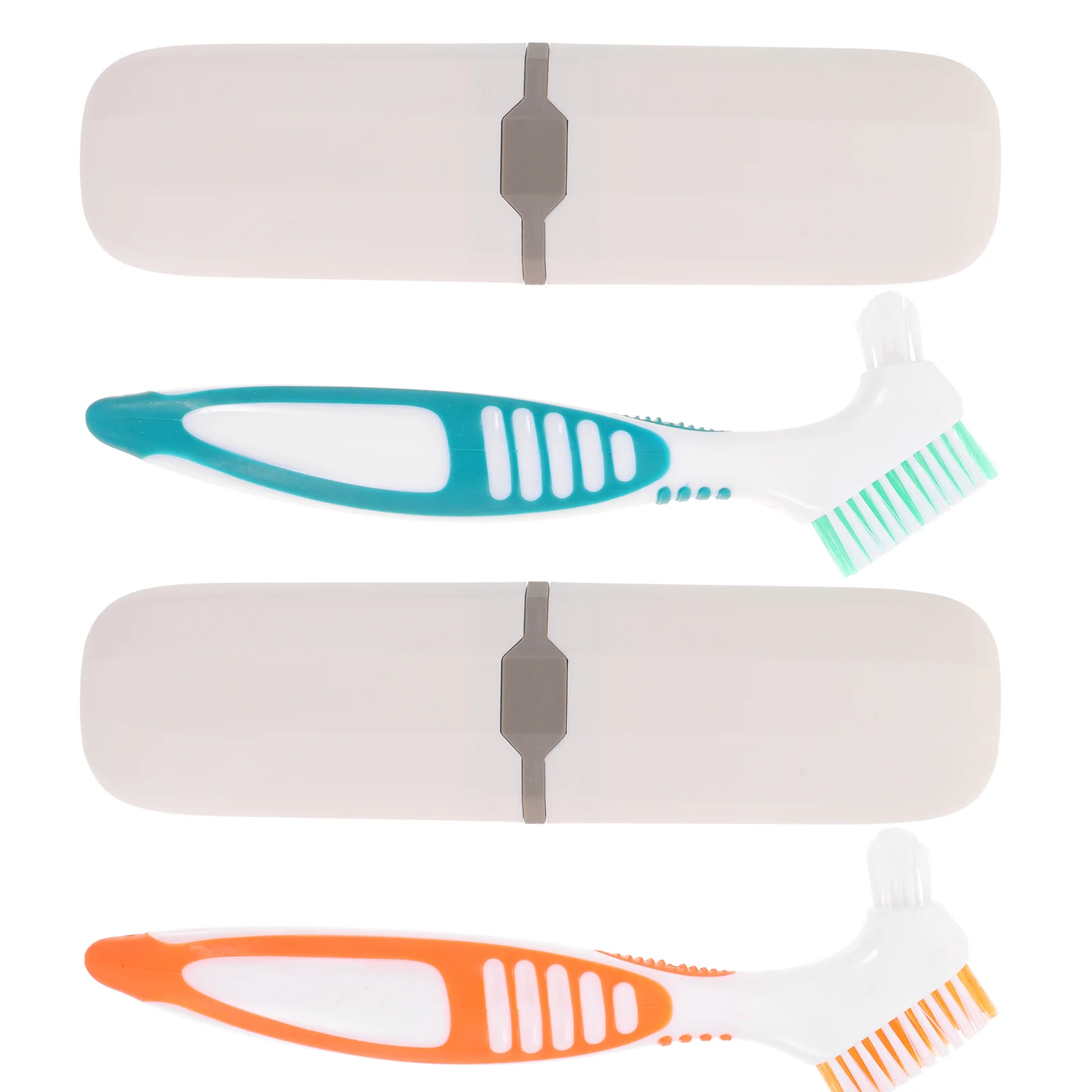 

2 Sets Travel Toothpaste Kit The Go Oral Cleaning Tools Soft Portable
