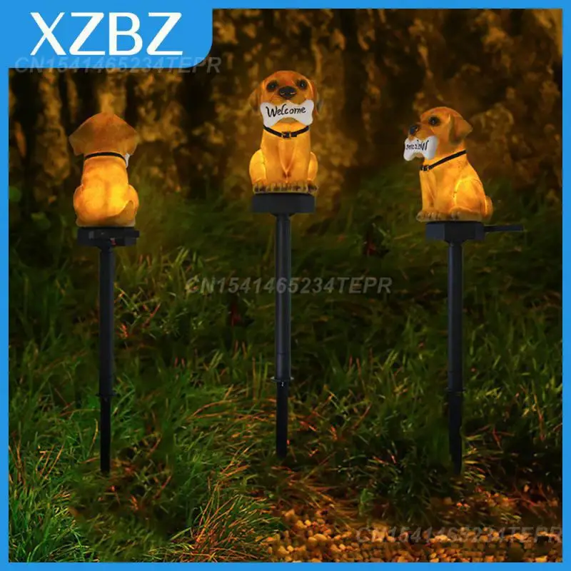 

Waterproof Household Garden Lawn Light Led Lamp Protecting The Environment Light Sensor Sign Dog Lawn Lamp Lawn Lights