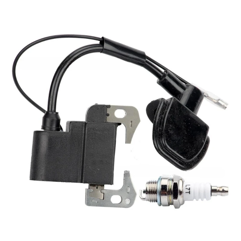 2-тактная катушка зажигания двигателя карманного велосипеда и свеча L7T прочная