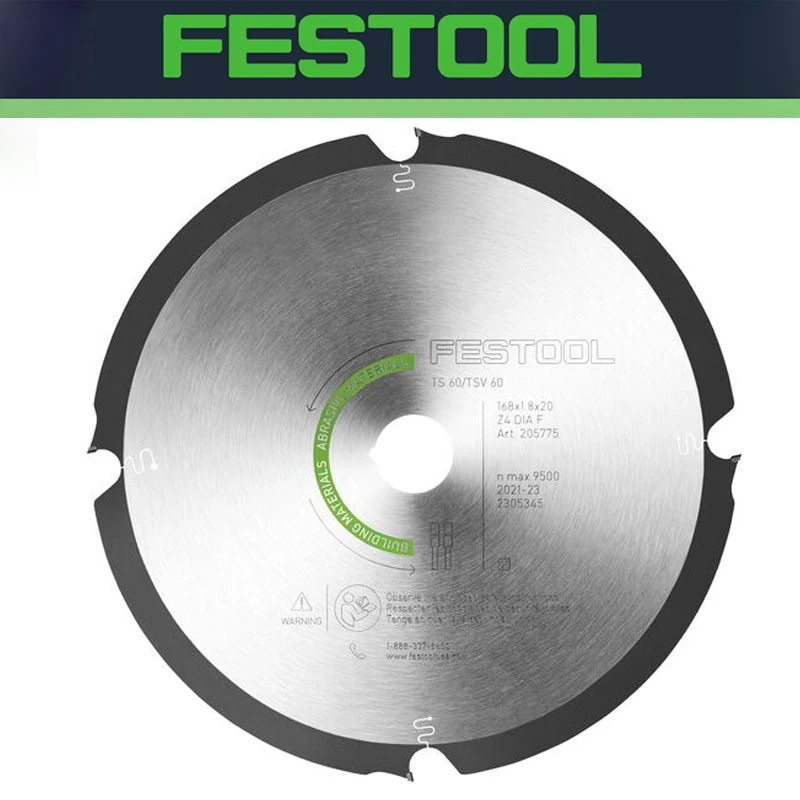 

Полотно для ламината FESTOOL АЛЮМИНИЕВЫЕ/ПЛАСТИКИ Алмазные циркулярные АРАСИВНЫЕ МАТЕРИАЛИ 205769