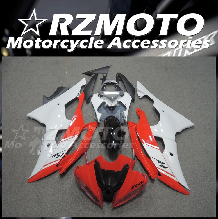 

New ABS Fairings Kit Fit For YAMAHA YZF- R6 08 - 16 2008 2009 2010 2011 2012 2013 2014 2015 2016 Bodywork Set Custom White Red