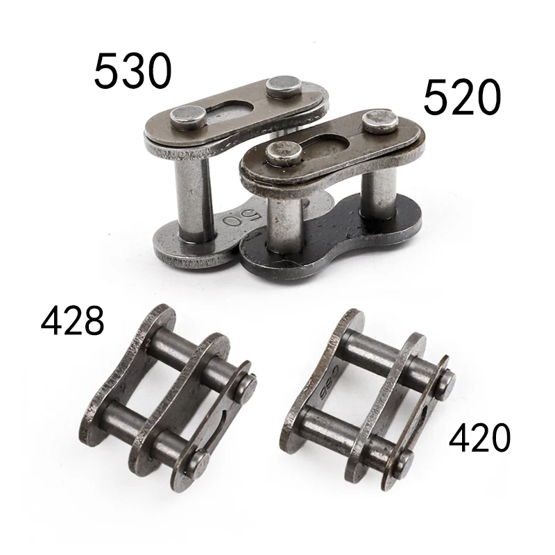 

420 428 520 530 Chain Buckle Ring Link Motorcycle Heavy Chain Connecting Connector Master Joint Link With O-Ring Chain Lock