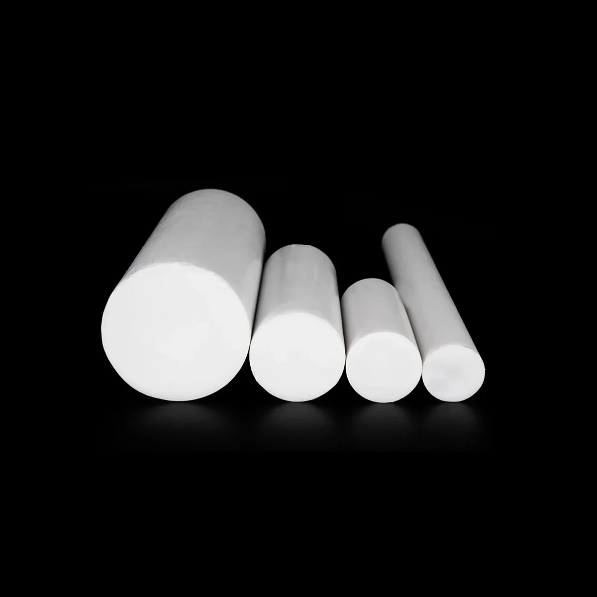 Стержень из ПТФЭ белый политетрафторэтиленовый стержень новый материал