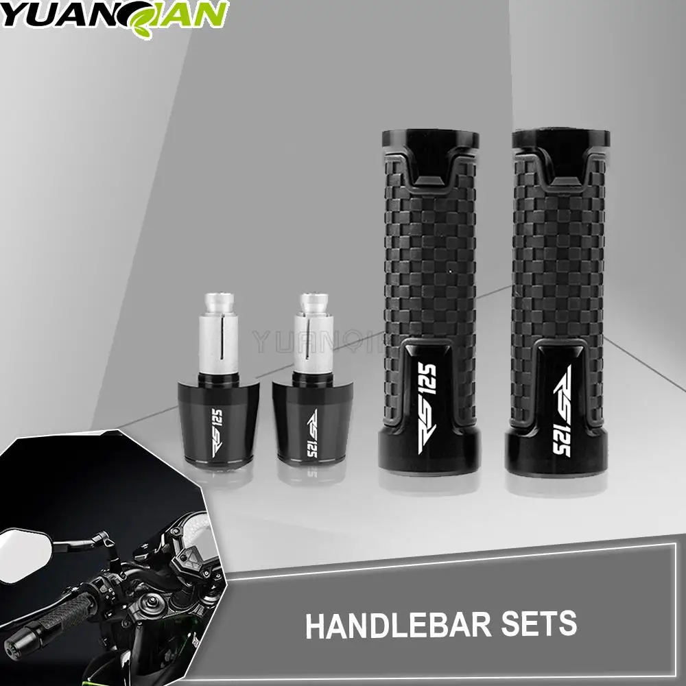 

Motorcycle Accessories Hand Grips Handle Bar Sets Handlebar Grip Ends Plug 7/8'' 22mm For APRILIA RS125 2006 2007 2008 2009-2010
