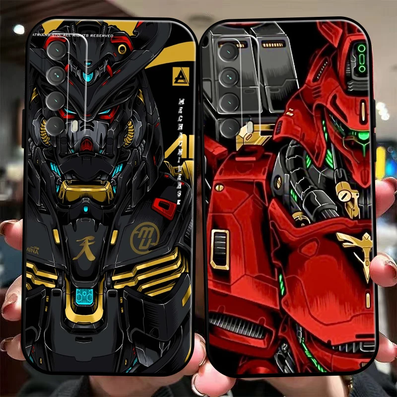 

GUNDAM Cool Phone Case For Huawei P Smart Z 2019 2021 P20 P20 Lite Pro P30 Lite Pro P40 P40 Lite 5G Carcasa Silicone Cover