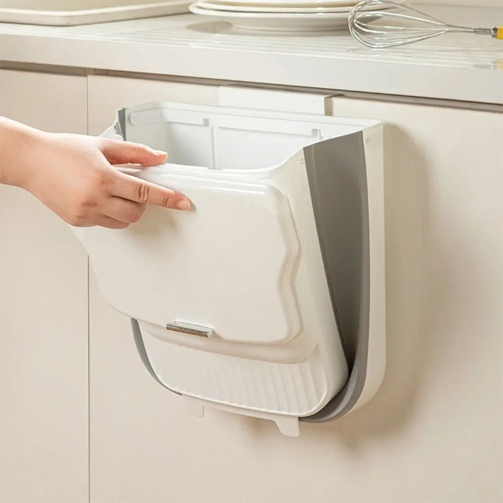 Подарки настенная корзина для мусора с крышкой