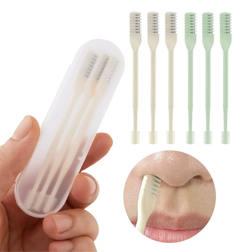 

Portable Nose Hair Razor Washable Manual Safe with Box Shaving Razor Nose Trimmer Nose Hair Trimmer Hair Removal Tool
