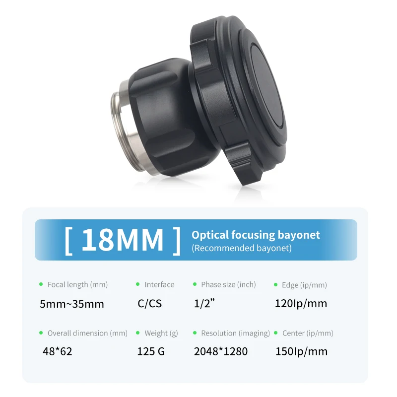 Оптический адаптер для эндоскопа, байонетный оптический интерфейс F14mm ~ F35mm, регулируемый байонетный зум, HD фокусное расстояние для эндоскопа