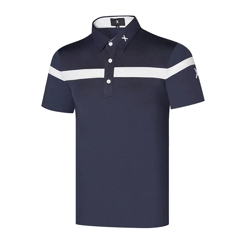 Golf Clothing Men's Short-Sleeved Summer New Breathable Outdoor Sports Polo Shirt T-Shirt Top High Quality Home Delivery