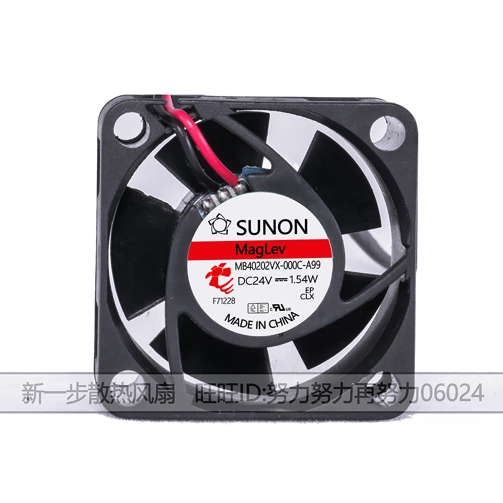 Для Sunon MB40202VX-000C-A99 4 см 4020 дюймов 40x40x20 мм вентилятор DC 24 В 1,54 Вт инверторный рекордер охлаждающий вентилятор