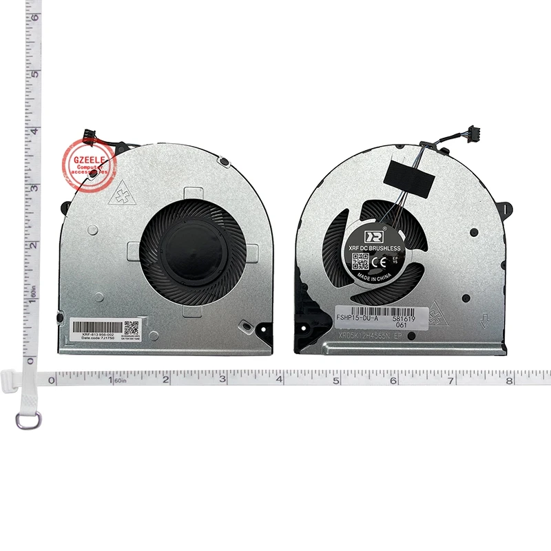 Новинка, охлаждение ЦП для ноутбука 15-DY 15S-GR охлаждающий вентилятор для HP 250 G8 15s-du0002TX DC28000N6F0 DFS5K12114464N