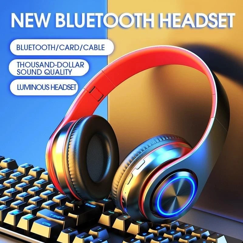 Беспроводные Bluetooth-наушники B39 цвет в ассортименте