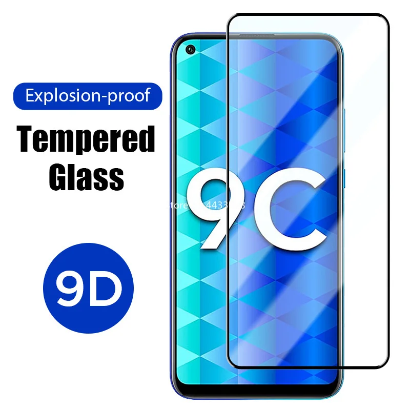 

9D полное закаленное стекло для Huawei Honor 10 Lite 9 9S 8S 10X 5G 9X Premium защита экрана на Honor 8X 7X 9C 8C 9A 8A Pro пленка