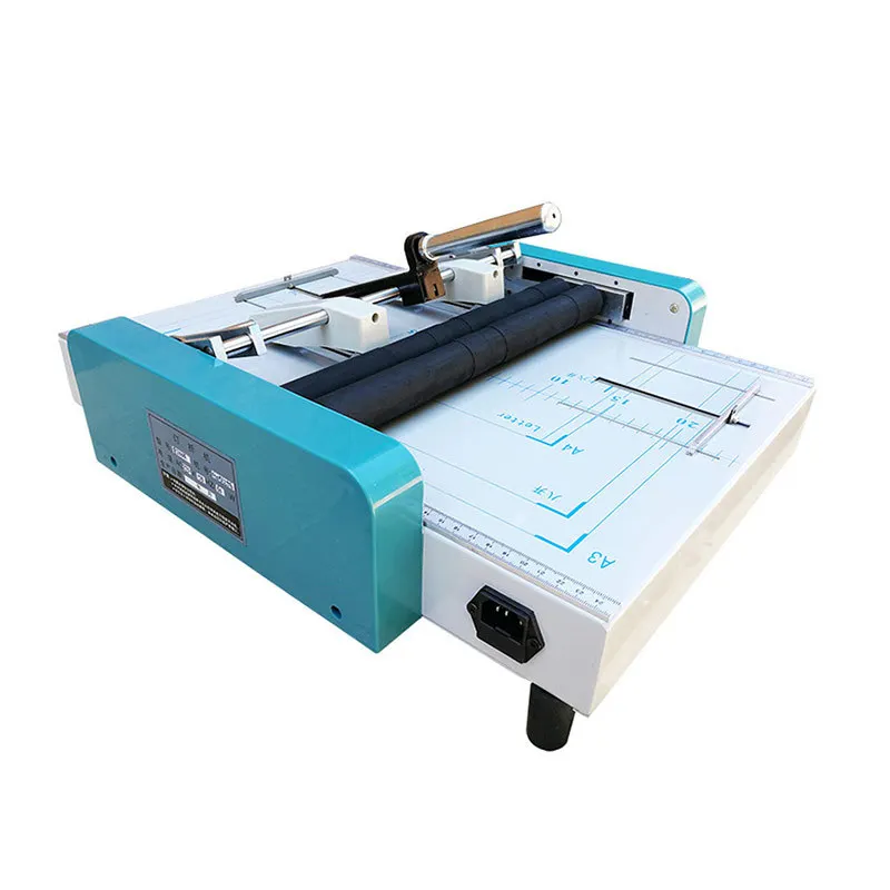 Desktop Paper Booklet Stapler Folding Machine Making Factory Price