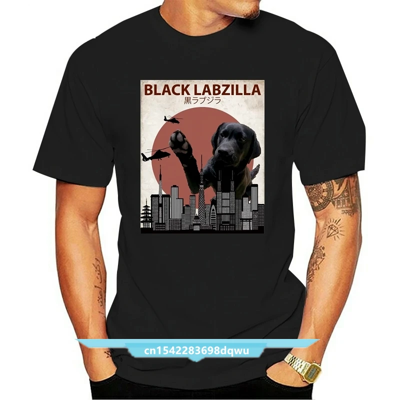 

2020 Hot sale Fashion 100% cotton Black Labzilla | Funny Labrador Retriever Lab Dog T-Shirt Tee shirt