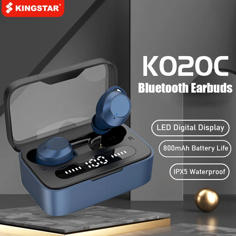 

TWS-наушники KINGSTAR с поддержкой Bluetooth и микрофоном