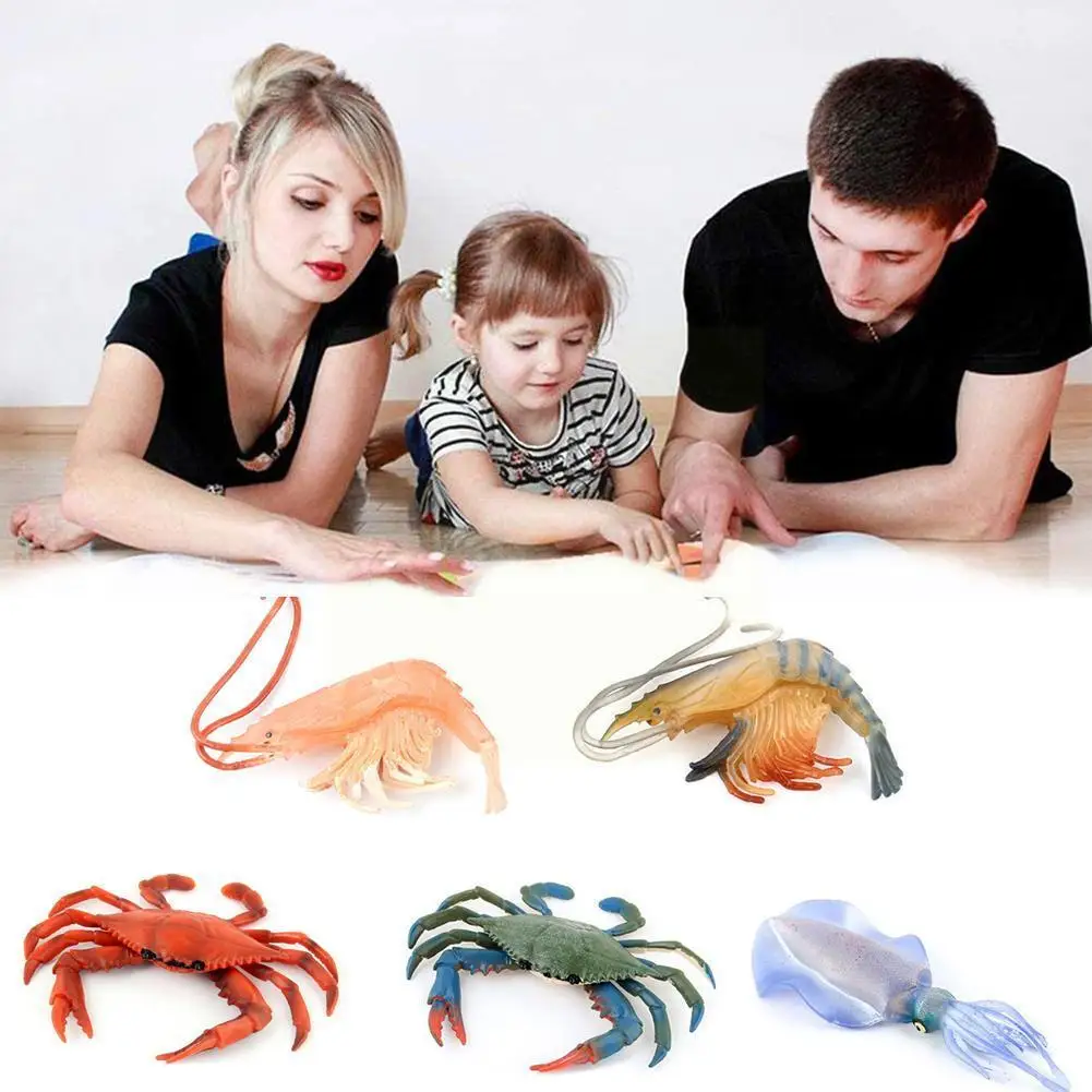 

Simulated Jellyfish Toys Model Sea Life Animals Model Educational Miniature Toy Kids Toys Early Aquarium Cognitive W6d0