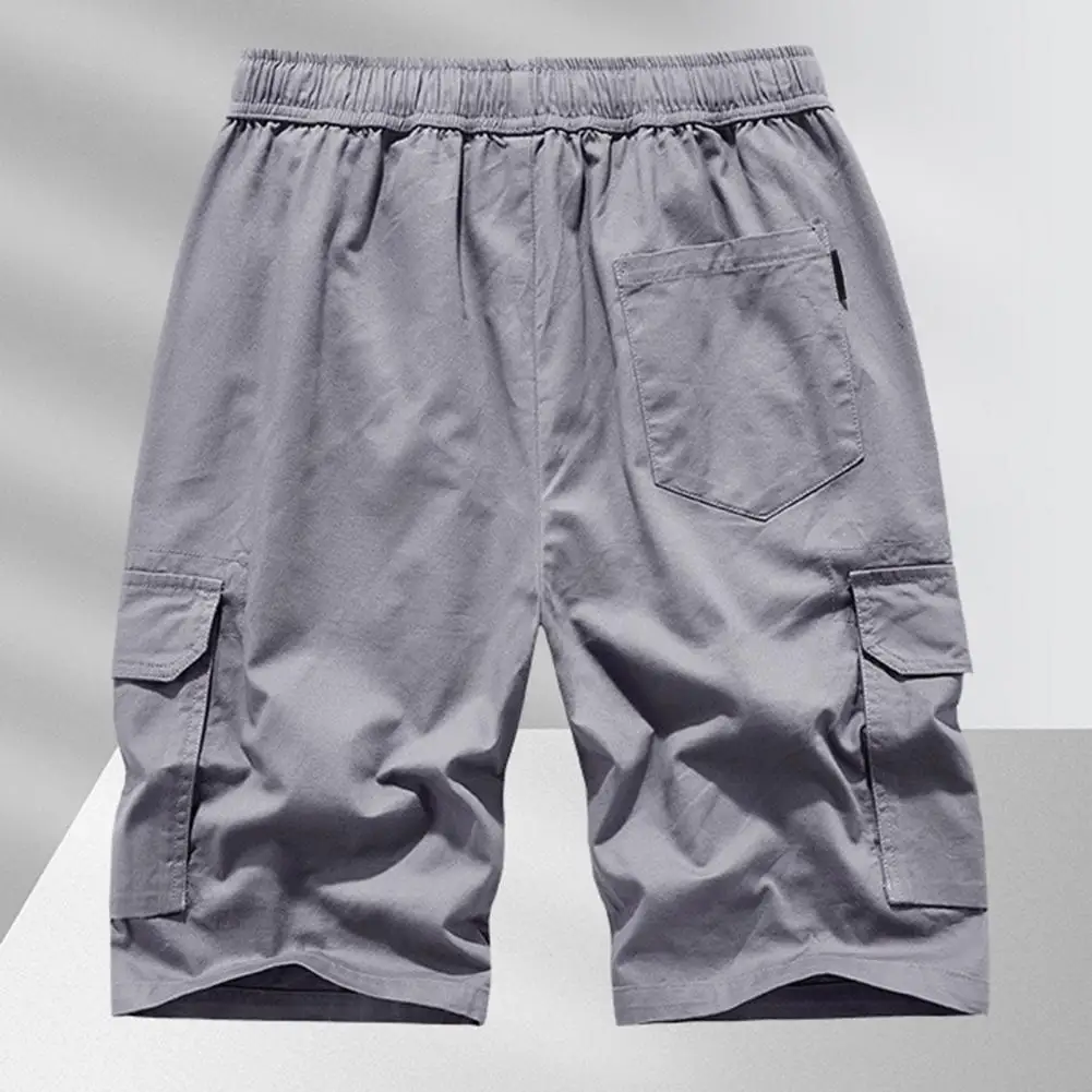

Chic Shorts Casual Men Summer Shorts Multi Pockets Jogging Men Summer Shorts Daily Wear