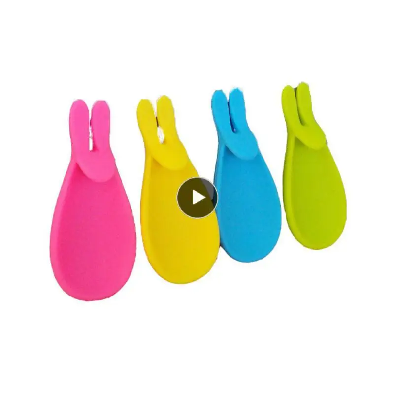 

Cup Decoration Silicone Cup Tea Clips Cute Rabbit Shape Hanging Tea Tools Random Color Gift Tea Clips Holder Cup Decoration Tool