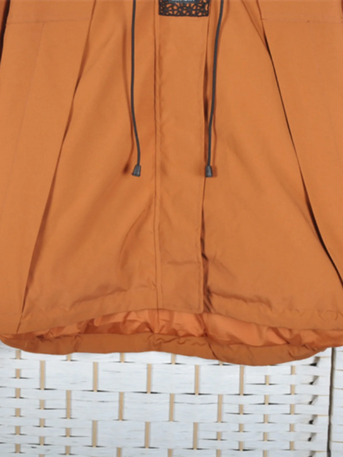 Abxn Anbini 92 Winter New Women clothes Hood Thickened Quilted Jacket Small Casual Short coat