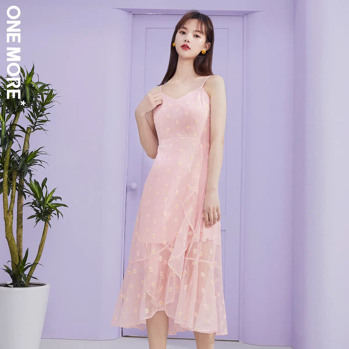 Wenmojia розовое фотоплатье (три стандартных комплекта)