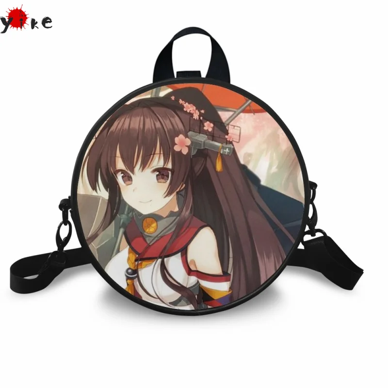 

Маленькая круглая сумка Yikeluo Infinite Stratos с аниме принтом, новая женская сумка, Корейская нишевая сумка-мессенджер на одно плечо, пикантная сумк...