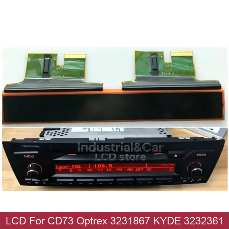 Фото ЖК-дисплей для CD73 Optrex 3231867 KYDE 3232361, модули ЖК-экранов для автомобильных аудиосистем №1